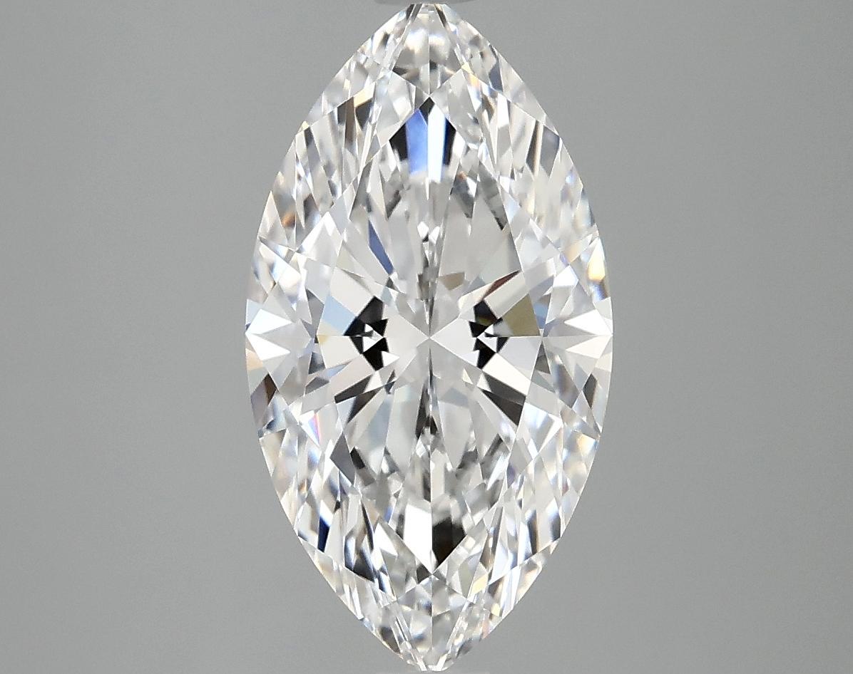 3.03 Carat Marquise Shaped Excellent Cut VVS2 IGI Certified Lab Grown Diamond