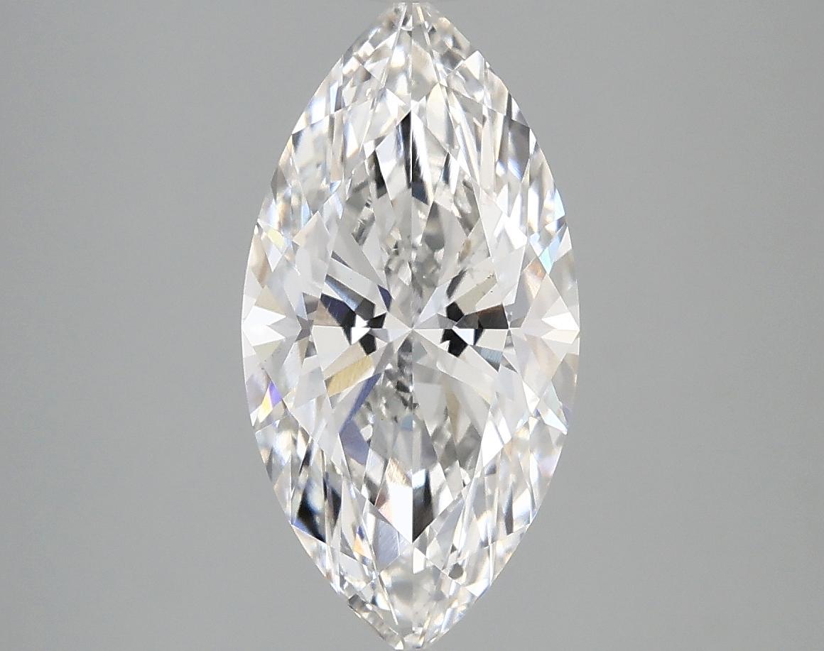 2.54 Carat Marquise Shaped Ideal Cut VS1 IGI Certified Lab Grown Diamond