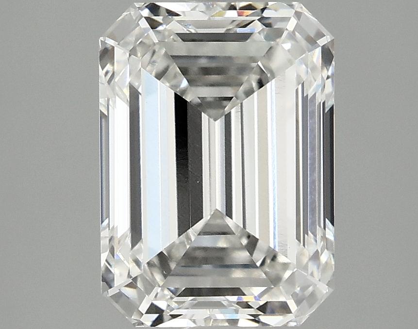 2.54 Carat Emerald Shaped Excellent Cut VVS2 IGI Certified Lab Grown Diamond