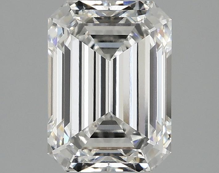 2.02 Carat Emerald Shaped Excellent Cut VVS2 IGI Certified Lab Grown Diamond