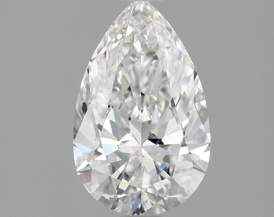 1.02 Carat Pear Shaped Ideal Cut VVS2 IGI Certified Lab Grown Diamond