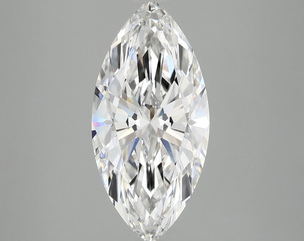 3.08 Carat Marquise Shaped Excellent Cut VS1 IGI Certified Lab Grown Diamond