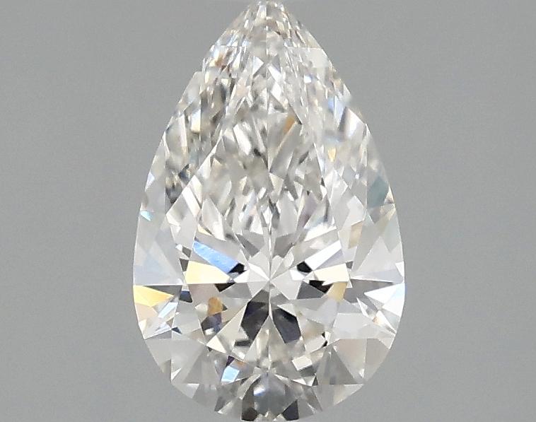 1.03 Carat Pear Shaped Ideal Cut VVS2 IGI Certified Lab Grown Diamond