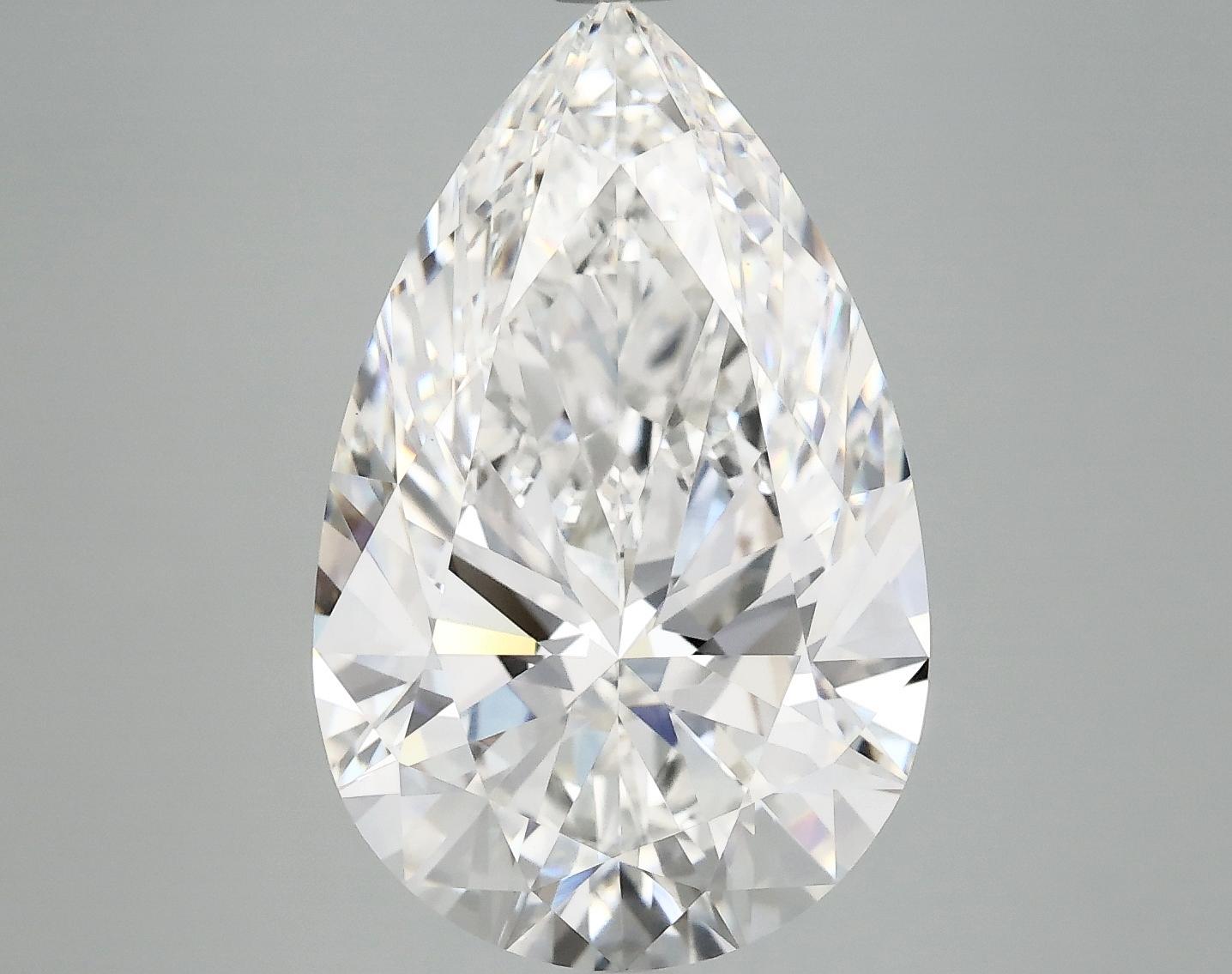 7.05 Carat Pear Shaped Ideal Cut VS1 IGI Certified Lab Grown Diamond