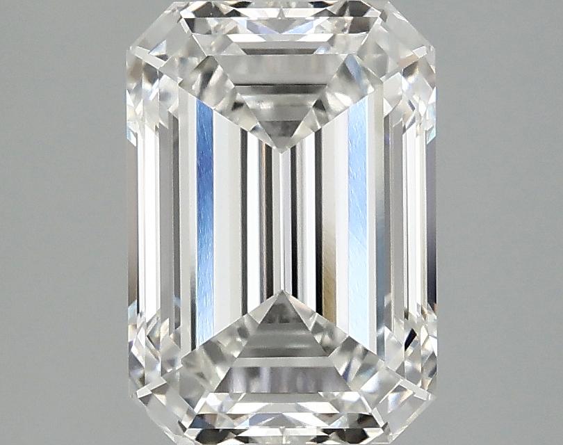 2.84 Carat Emerald Shaped Ideal Cut VVS2 IGI Certified Lab Grown Diamond