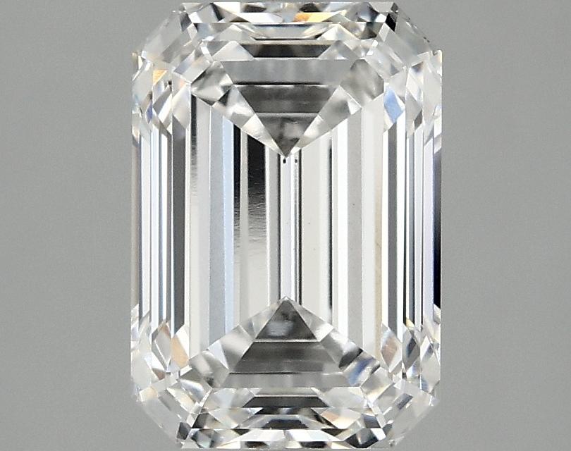 2.52 Carat Emerald Shaped Ideal Cut VS1 IGI Certified Lab Grown Diamond