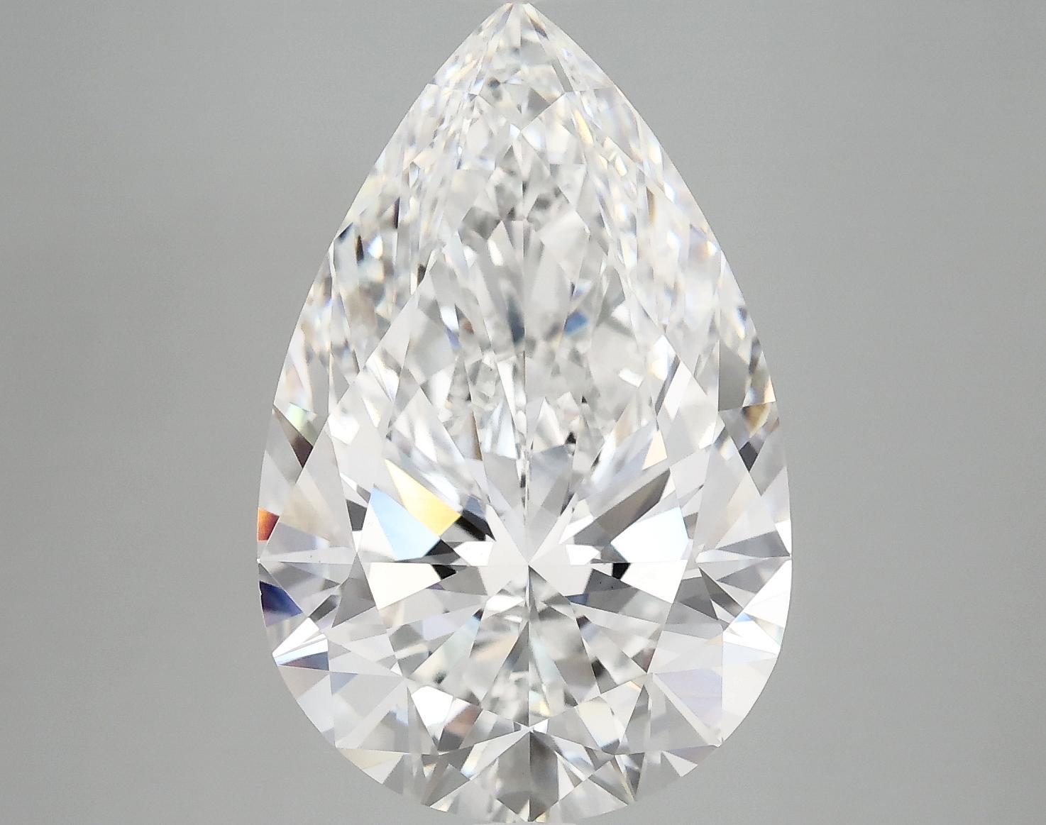 7.74 Carat Pear Shaped Ideal Cut VS1 IGI Certified Lab Grown Diamond