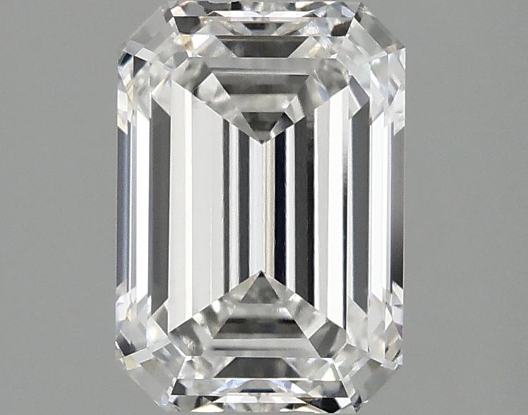 2.08 Carat Emerald Shaped Ideal Cut VVS2 IGI Certified Lab Grown Diamond