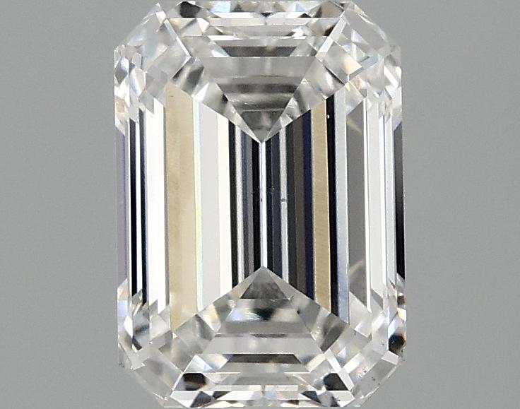 2.03 Carat Emerald Shaped Ideal Cut VS2 IGI Certified Lab Grown Diamond