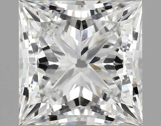 2.04 Carat Princess Shaped Ideal Cut VVS2 IGI Certified Lab Grown Diamond