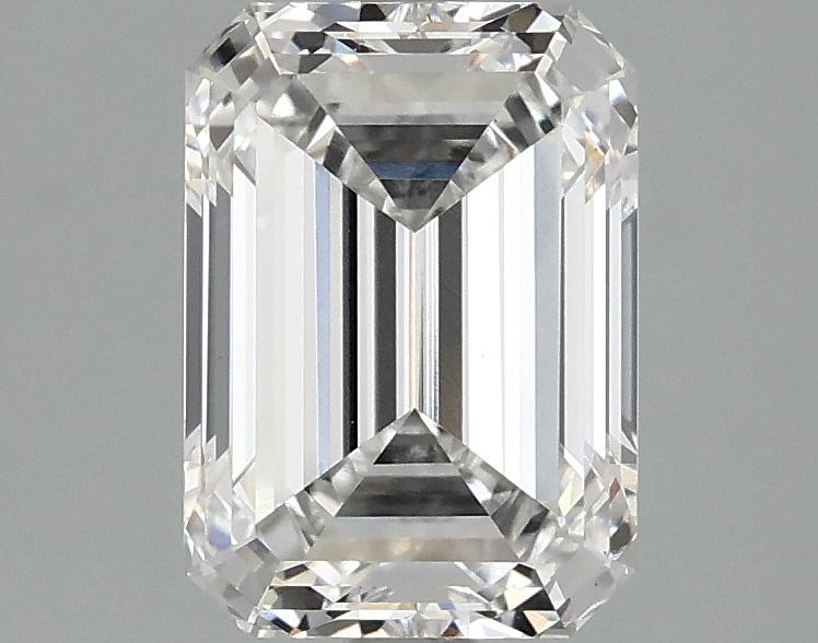 2.1 Carat Emerald Shaped Ideal Cut VS1 IGI Certified Lab Grown Diamond