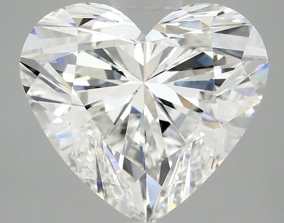 5.06 Carat Heart Shaped Ideal Cut VVS2 IGI Certified Lab Grown Diamond