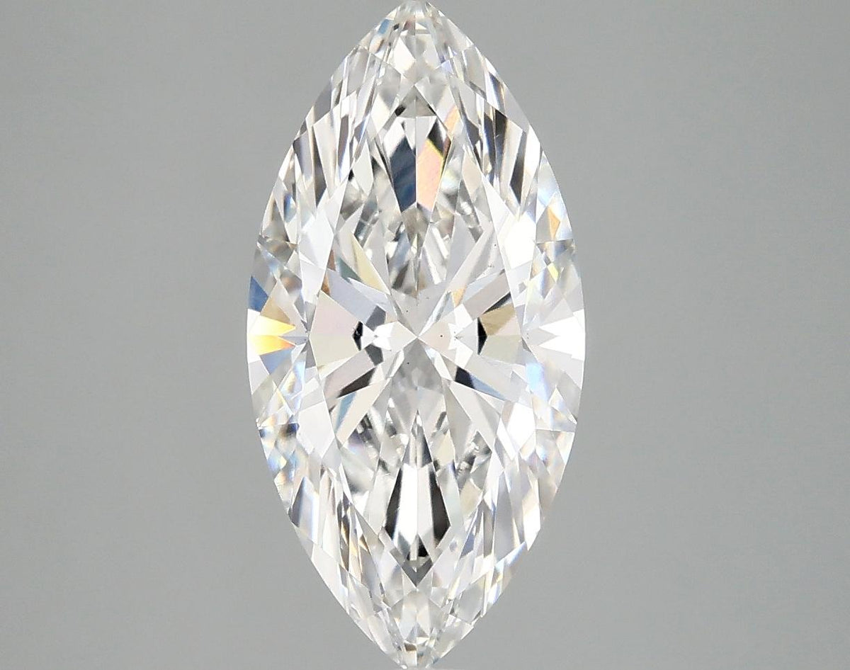 2.44 Carat Marquise Shaped Ideal Cut VS2 IGI Certified Lab Grown Diamond