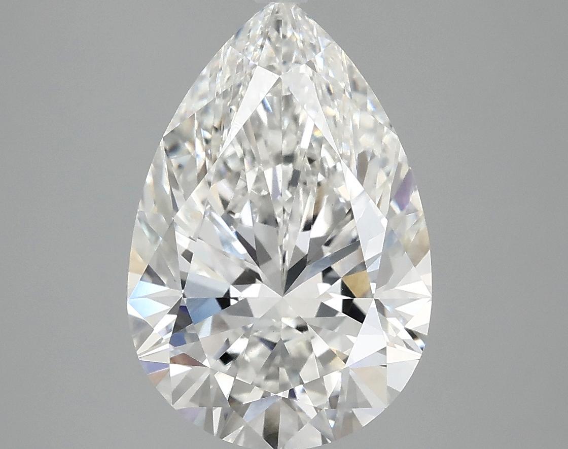 3.78 Carat Pear Shaped Excellent Cut VS1 IGI Certified Lab Grown Diamond