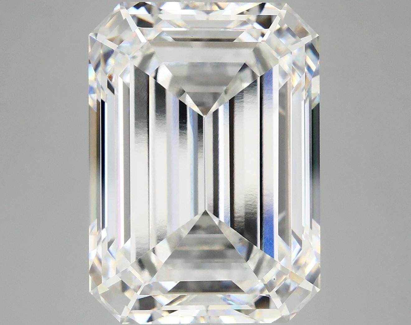 12.66 Carat Emerald Shaped Ideal Cut VS1 IGI Certified Lab Grown Diamond