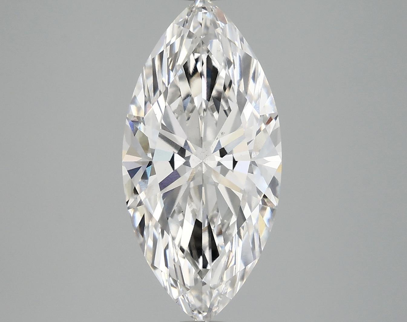 3.2 Carat Marquise Shaped Excellent Cut VS2 IGI Certified Lab Grown Diamond