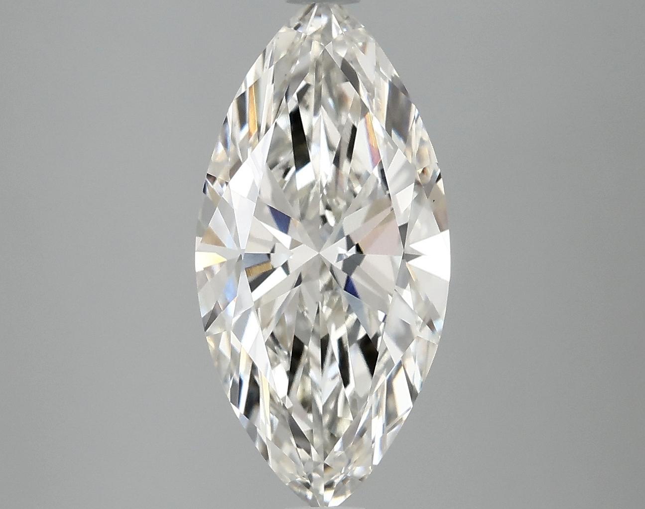 2.92 Carat Marquise Shaped Ideal Cut VS1 IGI Certified Lab Grown Diamond