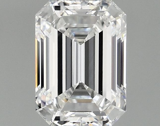 1.08 Carat Emerald Shaped Excellent Cut VVS2 IGI Certified Lab Grown Diamond