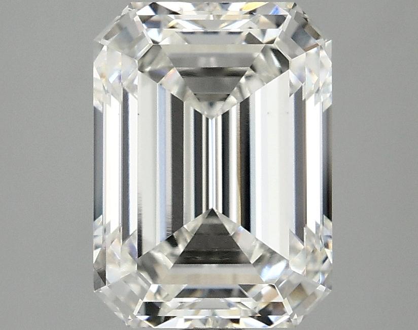 3.09 Carat Emerald Shaped Excellent Cut VS1 IGI Certified Lab Grown Diamond