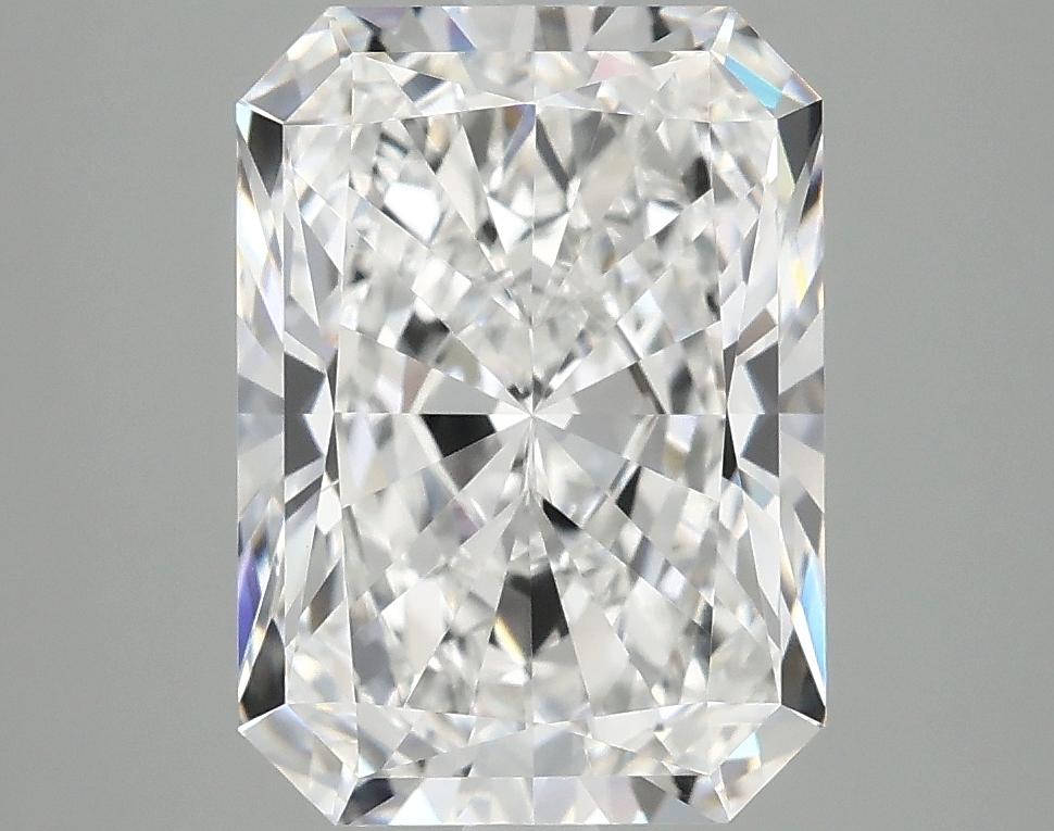 4.11 Carat Radiant Shaped Ideal Cut VVS2 IGI Certified Lab Grown Diamond