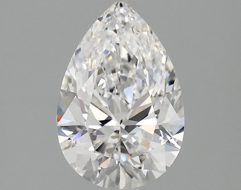 1.53 Carat Pear Shaped Excellent Cut VVS2 IGI Certified Lab Grown Diamond