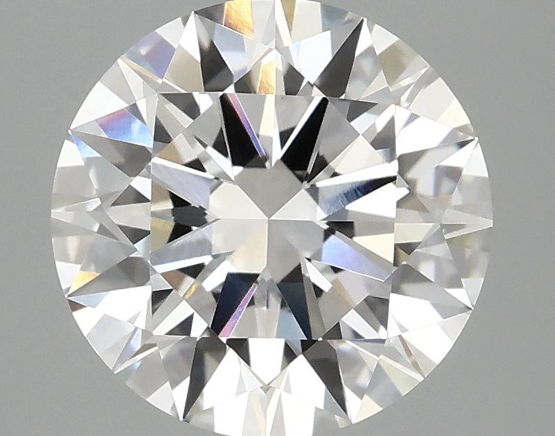 2.84 Carat Round Shaped Ideal Cut VVS2 IGI Certified Lab Grown Diamond