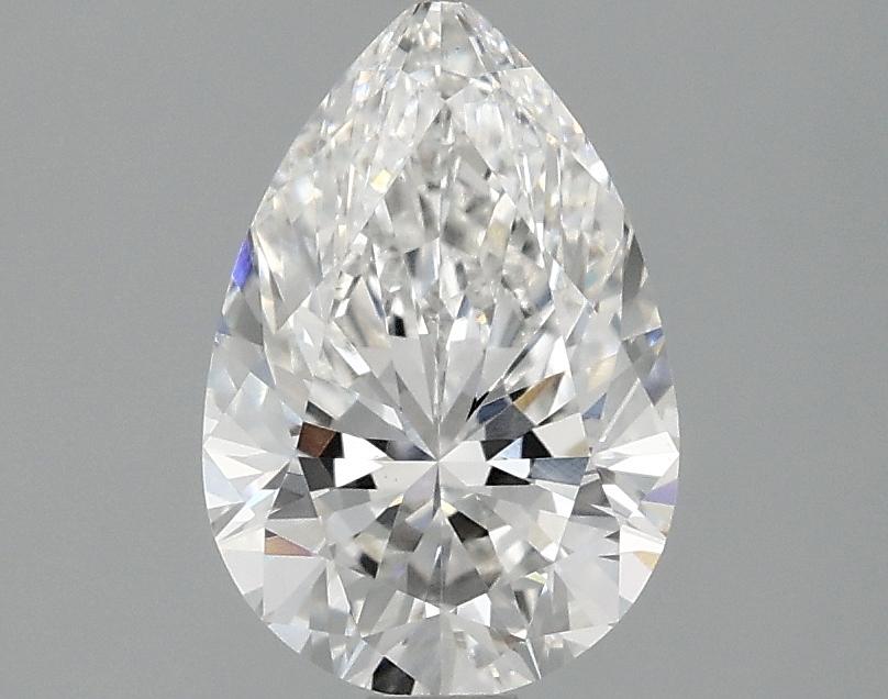 1.5 Carat Pear Shaped Excellent Cut VS1 IGI Certified Lab Grown Diamond