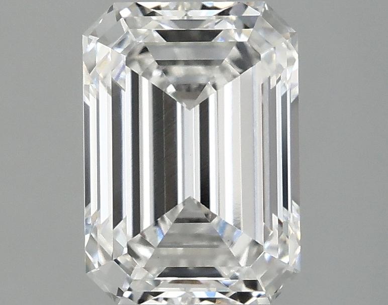 2.37 Carat Emerald Shaped Ideal Cut VVS2 IGI Certified Lab Grown Diamond