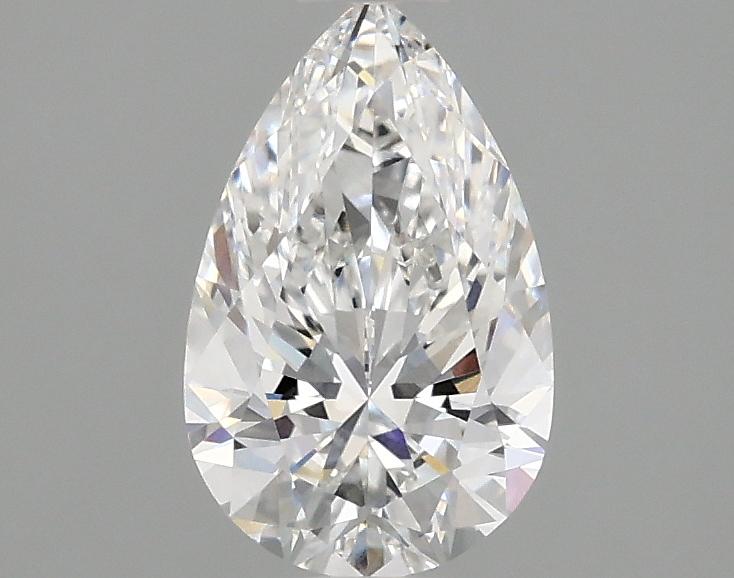 1.02 Carat Pear Shaped Ideal Cut VVS2 IGI Certified Lab Grown Diamond