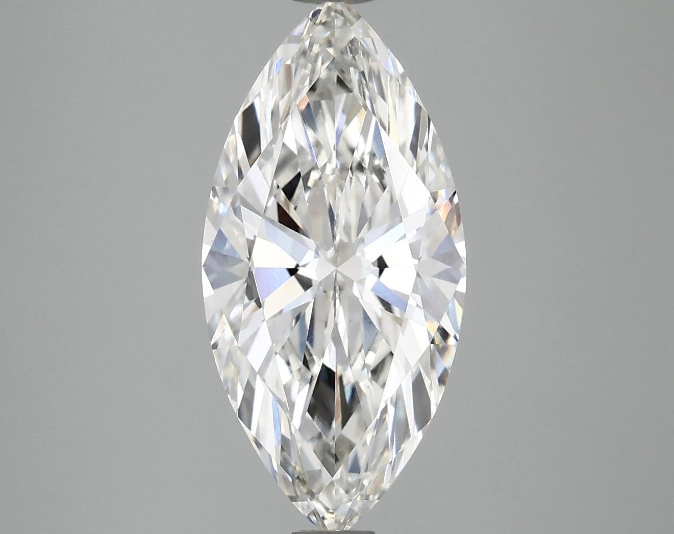 2.99 Carat Marquise Shaped Excellent Cut VS1 IGI Certified Lab Grown Diamond