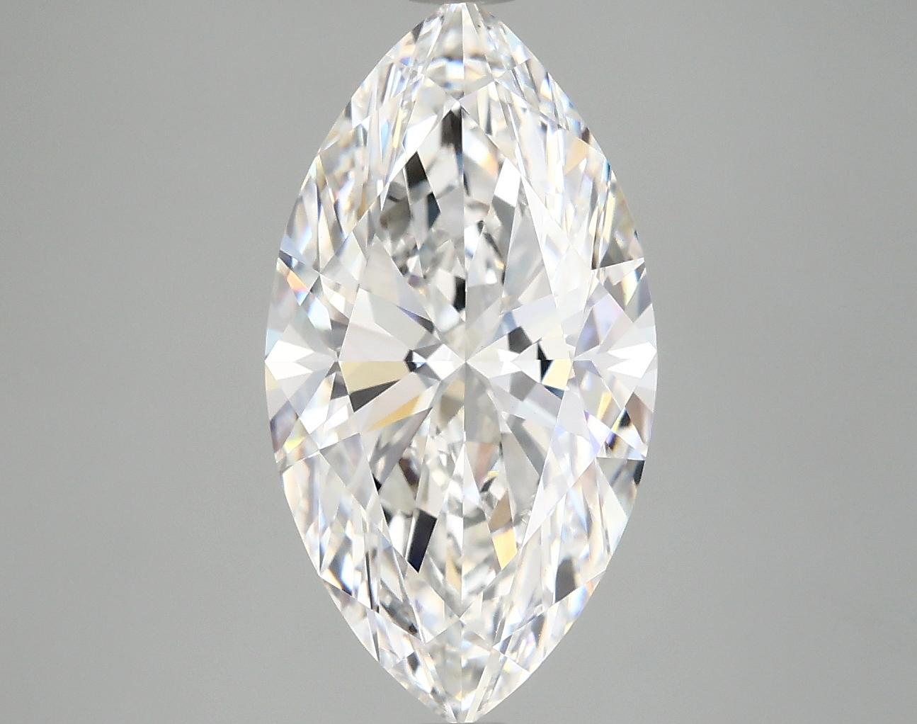 3.98 Carat Marquise Shaped Excellent Cut VS1 IGI Certified Lab Grown Diamond