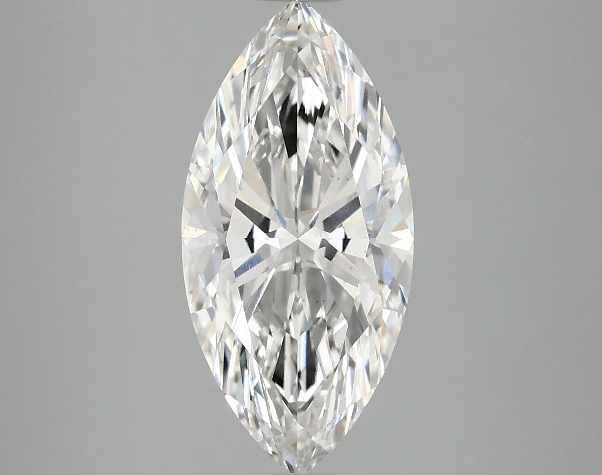 2.58 Carat Marquise Shaped Excellent Cut VS2 IGI Certified Lab Grown Diamond