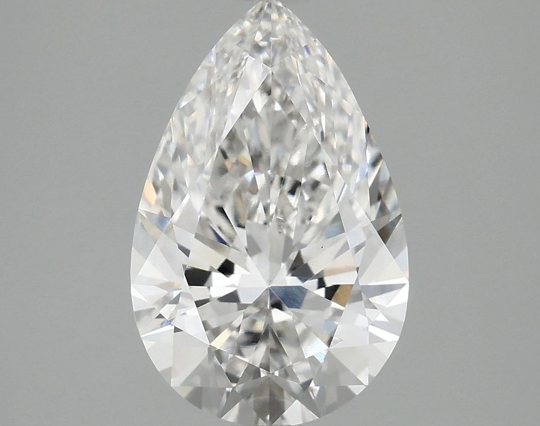 2.05 Carat Pear Shaped Ideal Cut VS1 IGI Certified Lab Grown Diamond