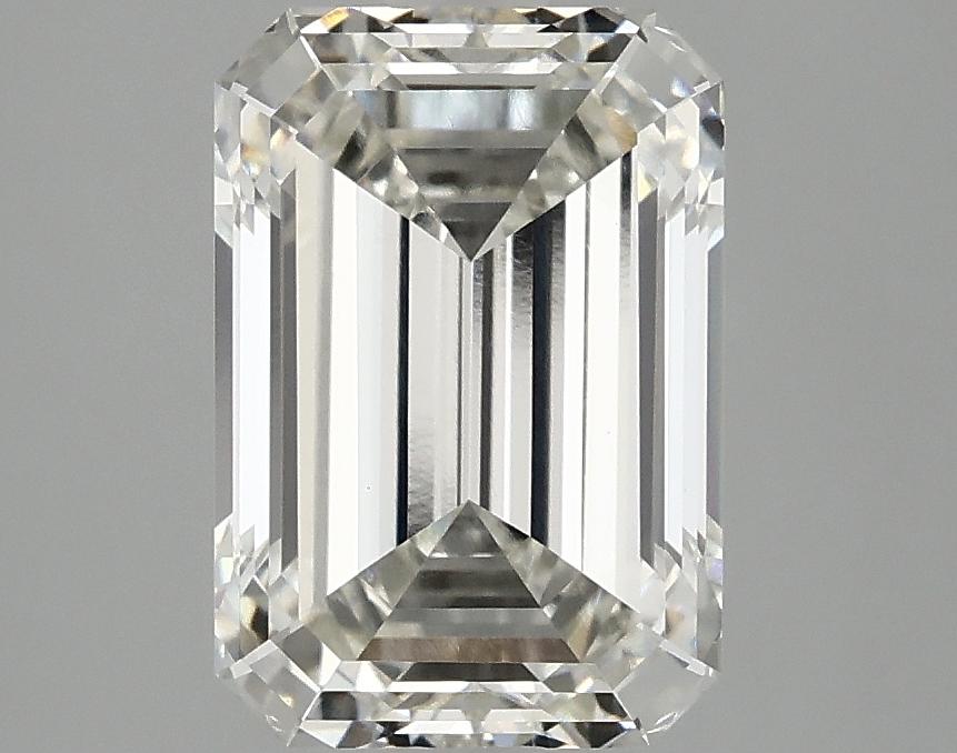 3.08 Carat Emerald Shaped Ideal Cut VVS2 IGI Certified Lab Grown Diamond