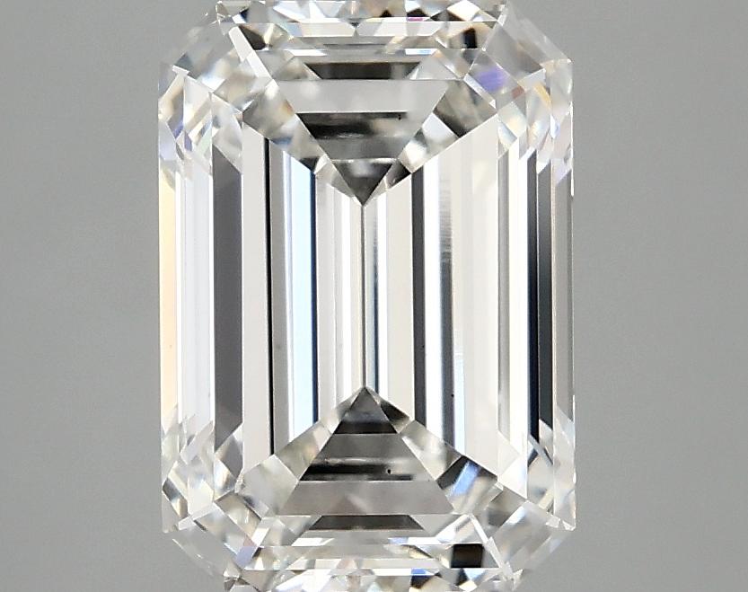 3.08 Carat Emerald Shaped Ideal Cut VS1 IGI Certified Lab Grown Diamond