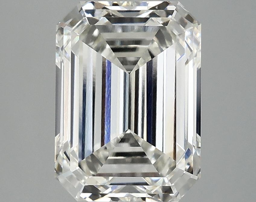 3.16 Carat Emerald Shaped Excellent Cut VVS2 IGI Certified Lab Grown Diamond