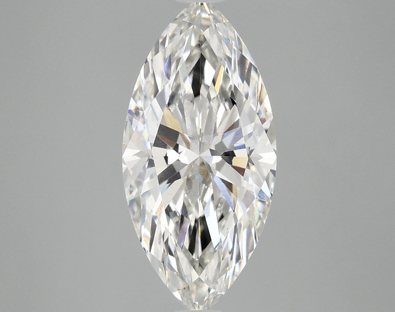 3.04 Carat Marquise Shaped Excellent Cut VS2 IGI Certified Lab Grown Diamond