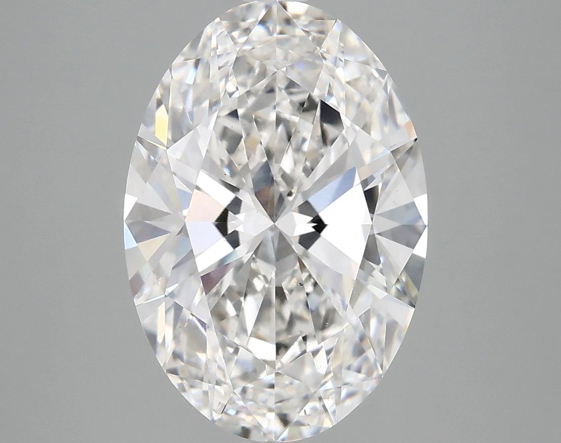 3.8 Carat Oval Shaped Ideal Cut VS2 IGI Certified Lab Grown Diamond