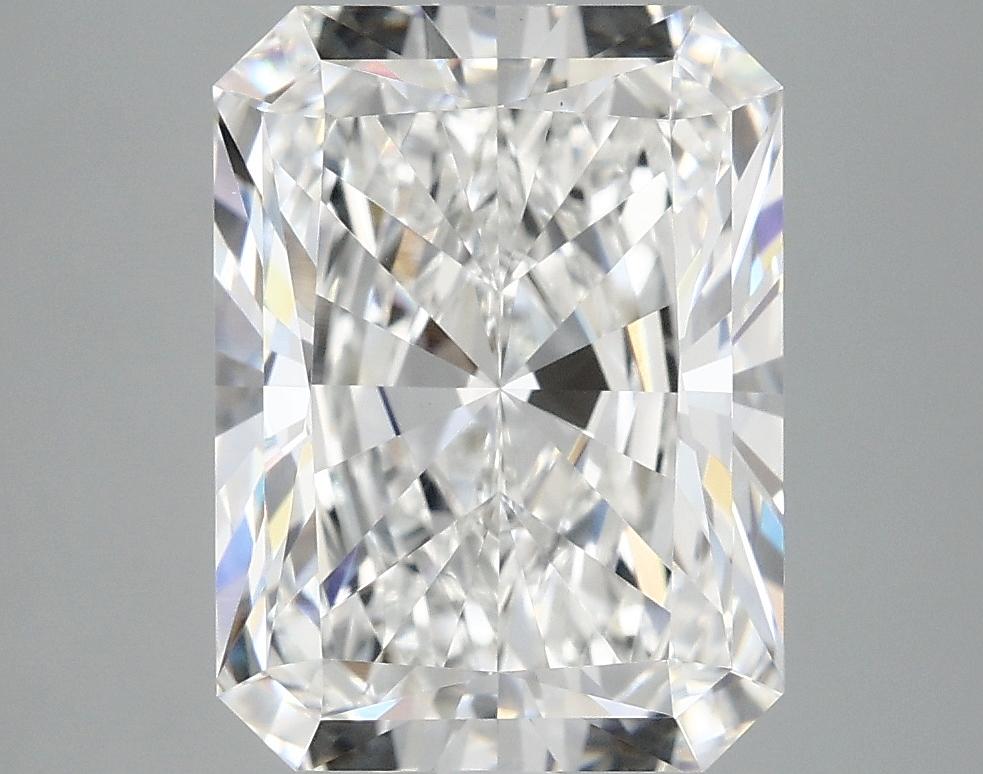 4.68 Carat Radiant Shaped Excellent Cut VVS2 IGI Certified Lab Grown Diamond