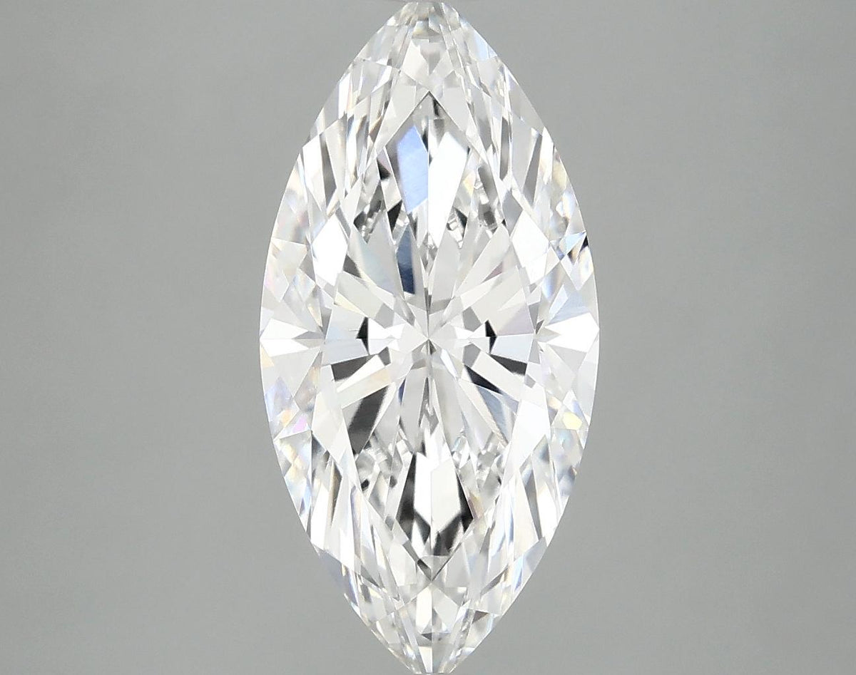 2.99 Carat Marquise Shaped Excellent Cut VVS2 IGI Certified Lab Grown Diamond