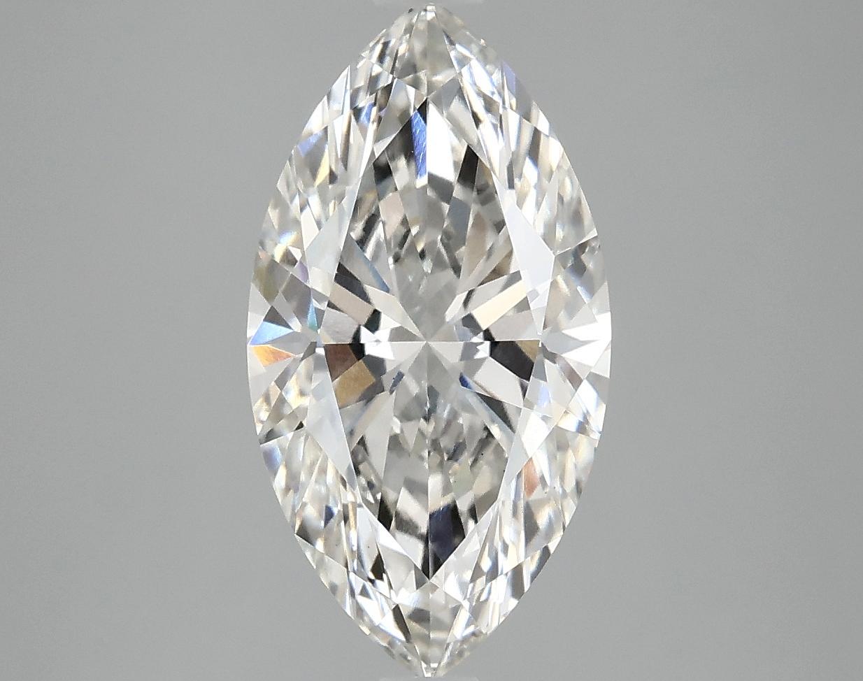 3.13 Carat Marquise Shaped Excellent Cut VS1 IGI Certified Lab Grown Diamond