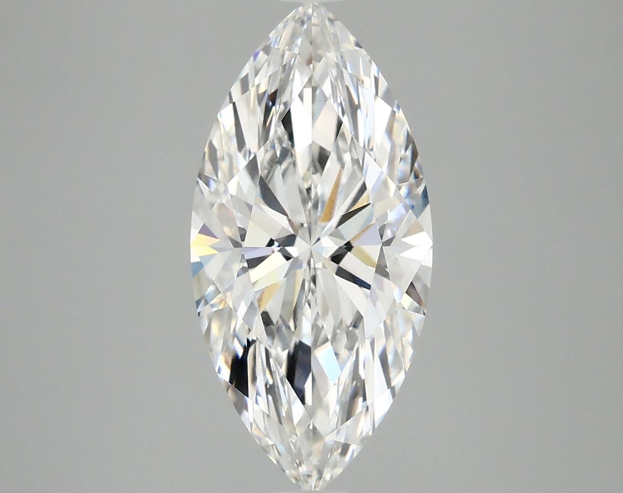 3.13 Carat Marquise Shaped Excellent Cut VS1 IGI Certified Lab Grown Diamond
