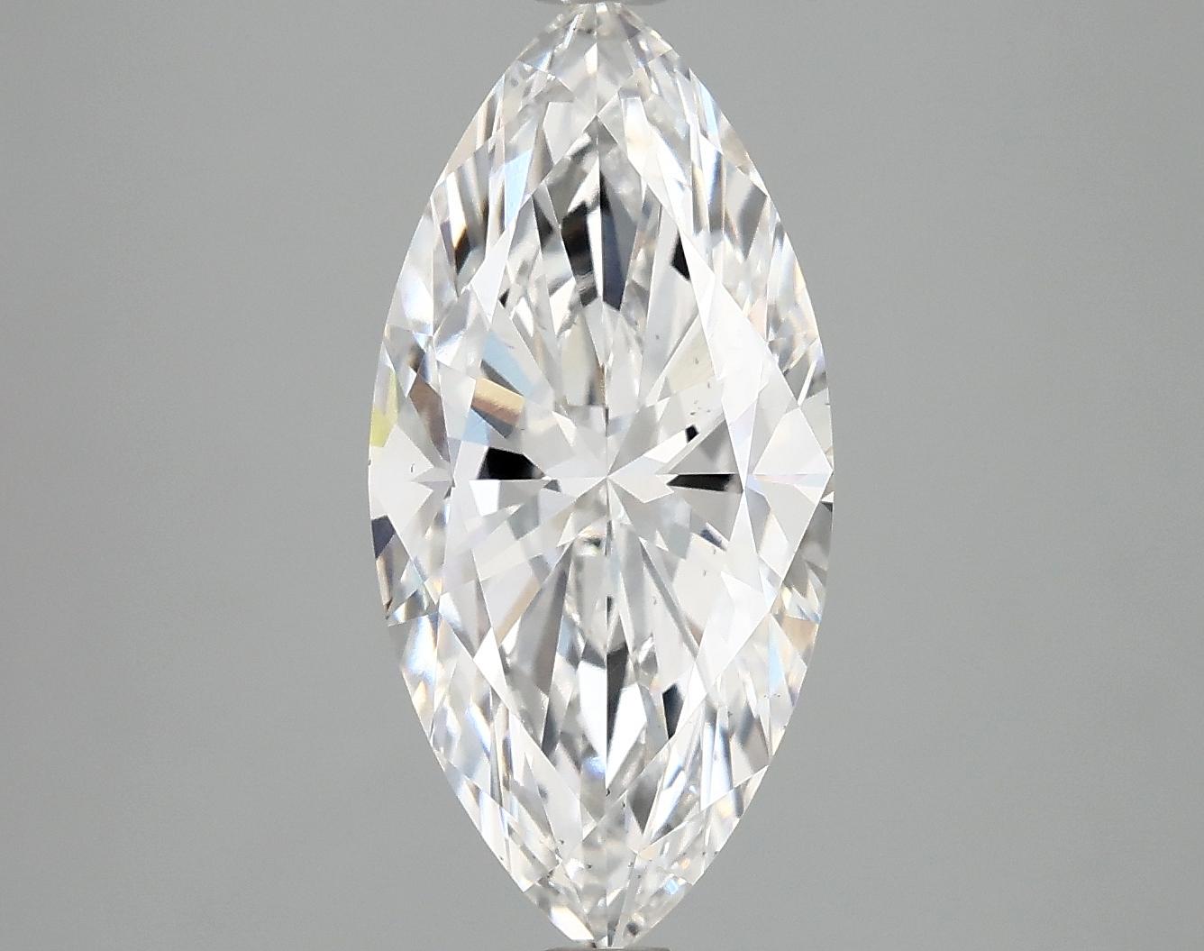 3.27 Carat Marquise Shaped Excellent Cut VS2 IGI Certified Lab Grown Diamond