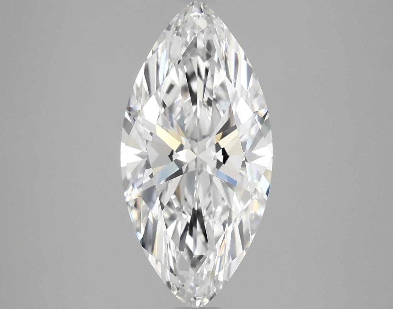 2.55 Carat Marquise Shaped Very Good Cut VS1 IGI Certified Lab Grown Diamond