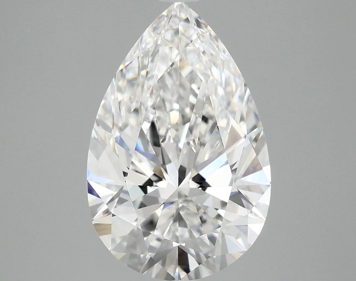 3.88 Carat Pear Shaped Excellent Cut VS1 IGI Certified Lab Grown Diamond