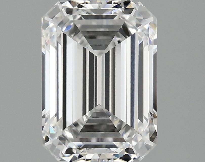 2.1 Carat Emerald Shaped Ideal Cut VS1 IGI Certified Lab Grown Diamond