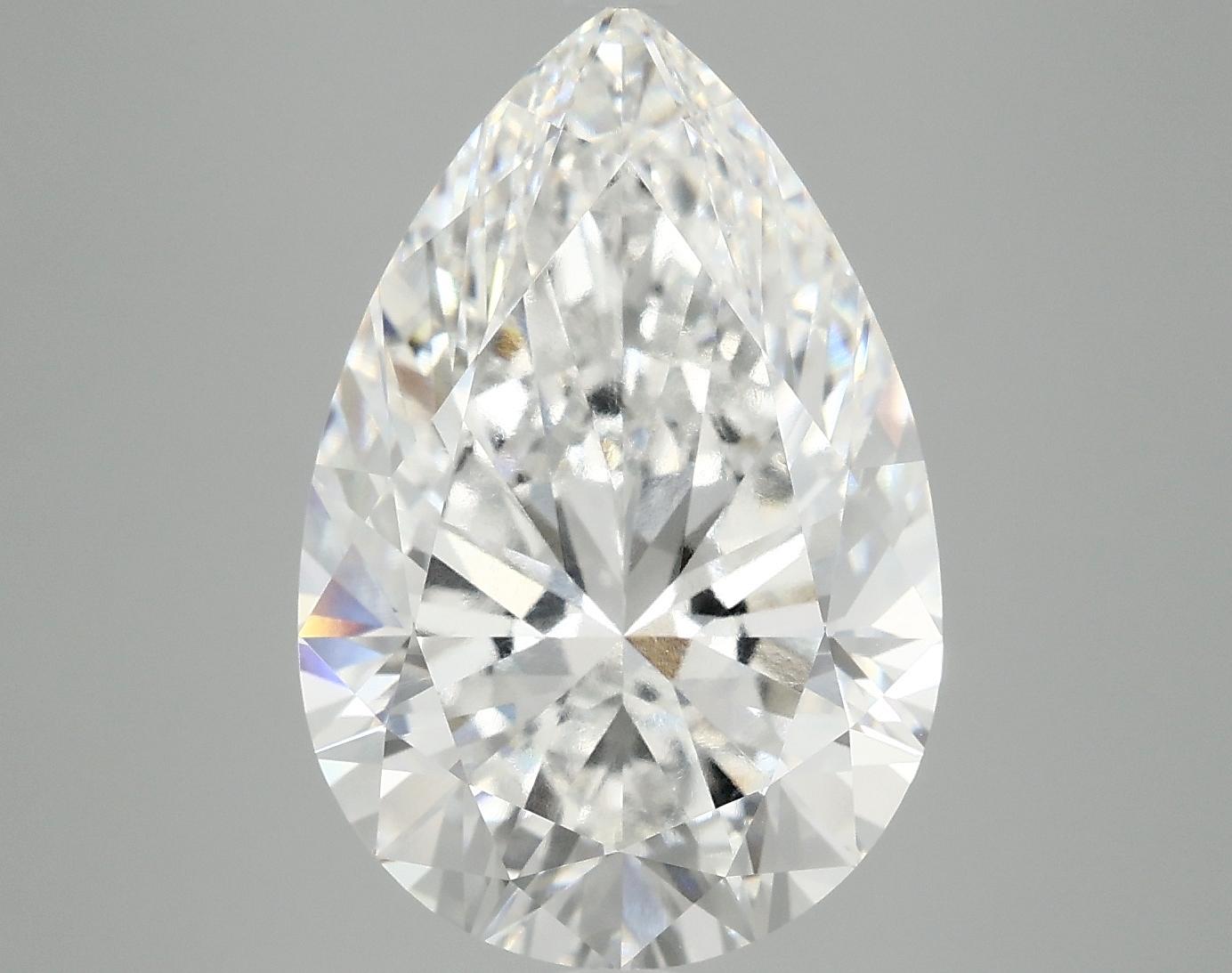 7.24 Carat Pear Shaped Excellent Cut VS1 IGI Certified Lab Grown Diamond