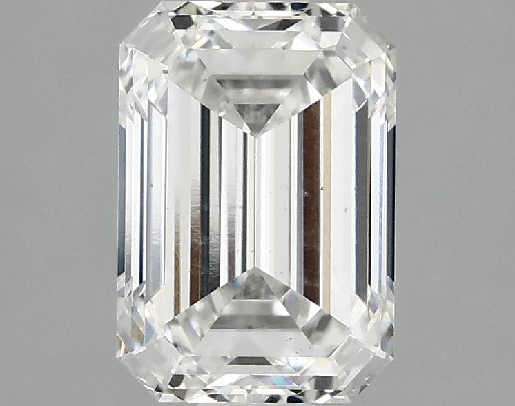 2.08 Carat Emerald Shaped Ideal Cut VS2 IGI Certified Lab Grown Diamond