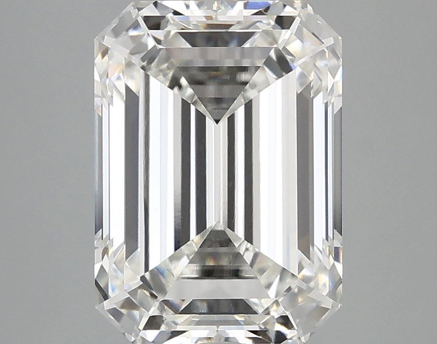 3.5 Carat Emerald Shaped Ideal Cut VVS2 IGI Certified Lab Grown Diamond