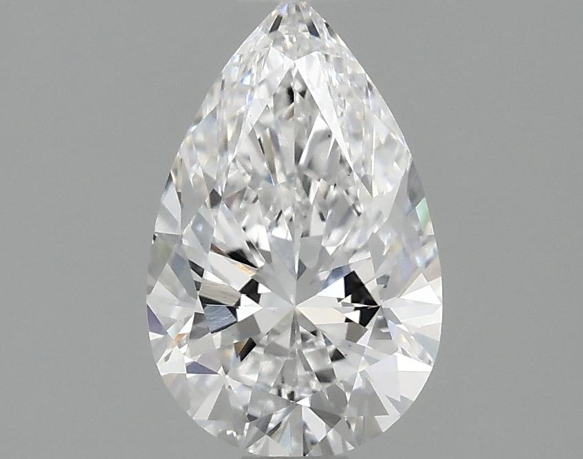 1.08 Carat Pear Shaped Ideal Cut VVS2 IGI Certified Lab Grown Diamond